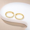 Gold Hoop Earrings 14K Gold Hoop Earrings for Women Lightweight