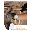HANDLANDY Mens Work Gloves with Touch Screen Fingertips, Breathable &