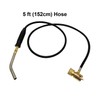 Appli Parts Single Burner Hand Torch with 5 ft Hose