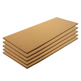 Cleverbrand Cork Sheets: 12" Wide X 36" Long X 1/16" Thick, 5 Pack