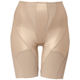 BIAS_LIFT Bias-Powered Pelvic Support, Beautiful Posture, Beautiful Legs, Hem, Long Girdle, Straw Beige