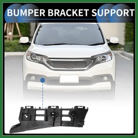 Motoforti Bumper Support Bracket, Left Side Front Bumper Retainer Bracket Hold Mount No.5211647020 for Toyota Prius 2010-2015 ABS Plastic Black, 1 Pc Long-lasting