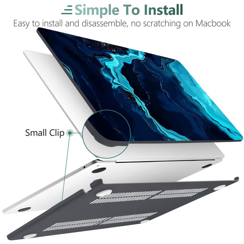 DONGKE Compatible with M4 MacBook Air 15 inch Case 2025