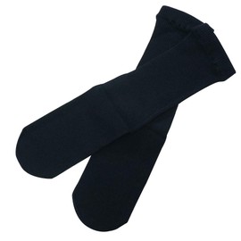 These socks can be worn over cast (spring and summer) black 1 pair (for both feets) made in Japan