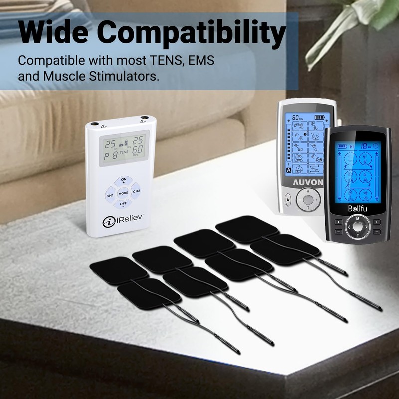 iReliev Electrode Value Pack TENS & EMS Pads (40) 2"