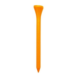 Golf Tees Etc 2 3/4" Neon Wooden Tees - 200 (Neon Orange)