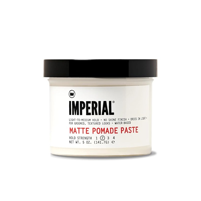 Imperial Barber Grade Products Matte Pomade Paste 4 Oz.