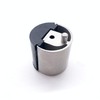 Door Stop Floor Mounted Concealed Fixing Cylinder Pattern Satin Stainless