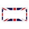 CafePress Union Jack License Plate Holder Aluminum License Plate Frame,