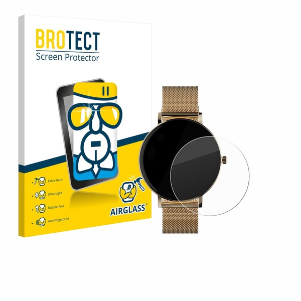 BROTECT Protective Glass Film for ZenWatch Venice Pro Tempered Glass
