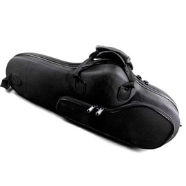 YoungMonic Alto Saxophone Case Carbon Fiber Saxophone Accessories Sliver Lightweight Strap Strong Saxophone Case