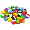 Pearwell 7ml Non-stick Silicone Wax Containers Concentrate Sealed Oil Jars