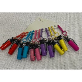 Fire Extinguisher For Charm Necklace Vintage 80s Clip Sold Ea Choice Of Clrs