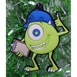 Monsters Inc. Christmas Ornament Set with Sulley, Mike Wazowski, Roz, Randall Boggs and Friends