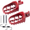 Foot Pegs Black Rest Footrest Aluminium Footpegs XR50 XR50R XR70 XR70R XR80R XR100R CRF50 CRF50F CRF70 CRF70F CRF80 CRF80F ​CRF100F KLX110 125cc 110cc 90cc 70cc 50cc Dirt Bike TaoTao