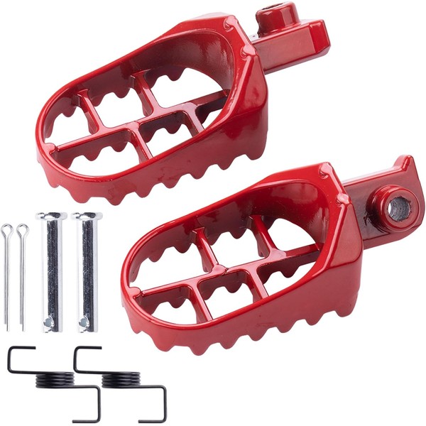 Foot Pegs Black Rest Footrest Aluminium Footpegs XR50 XR50R XR70