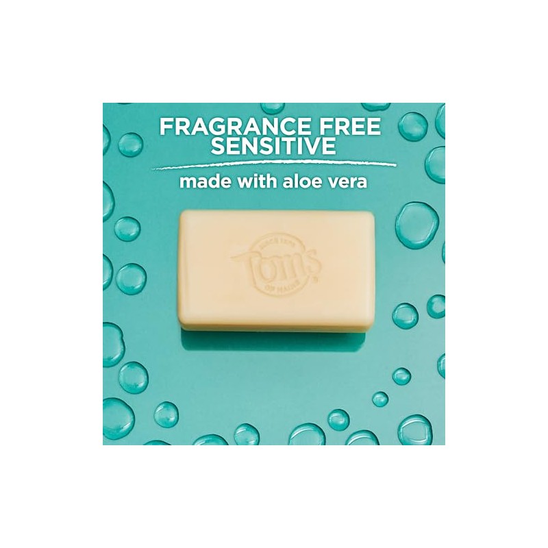 Tom's of Maine Natural Beauty Bar Soap with Aloe Vera,