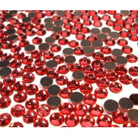 Perlin Hotfix 5 mm Flatback Back Rhinestones SS20 1440 Pieces Glass Stones Round Crystal Gemstones 4.4 ~ 5 mm, Glass