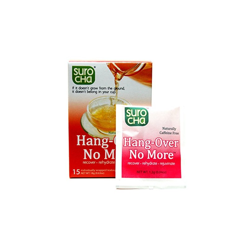 Suro Cha Hang-Over No More, 15 teabags