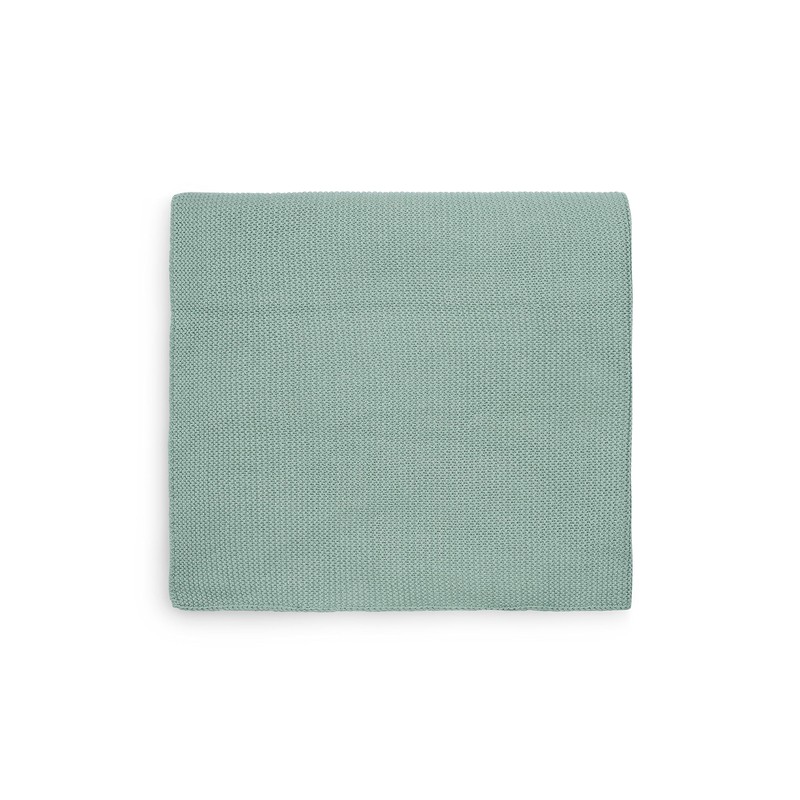 Jollein Knitted Blanket Basic Forest Green 100 x 150 cm