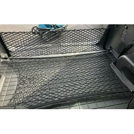 EACCESSORIES EA Trunk Organizer Cargo Net for GENESIS GV80 2021-2023–Floor+Envelope Style Cargo Nets for SUV Truck-Premium Mesh Car Trunk Organizer Vehicle Carrier Storage–Compatible with GENESIS GV80