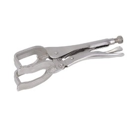 Tactix 200603 Welding Clamp Locking Plier, 266mm/10-Inch, Black/Orange