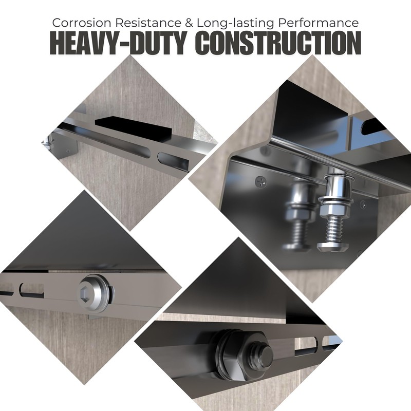 Undermount Sink Brackets Adjustable Support - Heavy Duty Undermount Kitchen