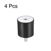 sourcing map Rubber Bearing M10 External / Internal Thread Vibration