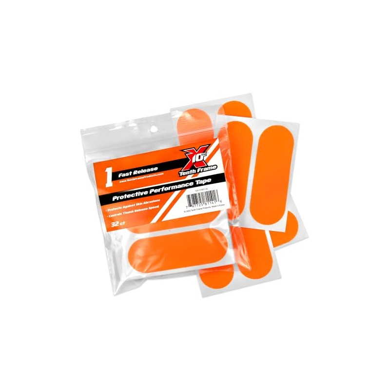 Tenth Frame Protective Performance Tape Orange Fast Release
