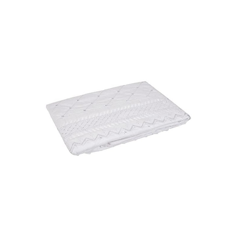 Balmoral Embroidered Housewife Pillowcase Pair Luxury Percale Pillow Cover Bedding,