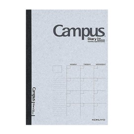 Kokuyo Campus Diary Date Free Type B5 Ni-CF3N Set of 5 Books