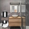 12 Pack Heavy Duty Metal Mirror Clips Kit with Screws