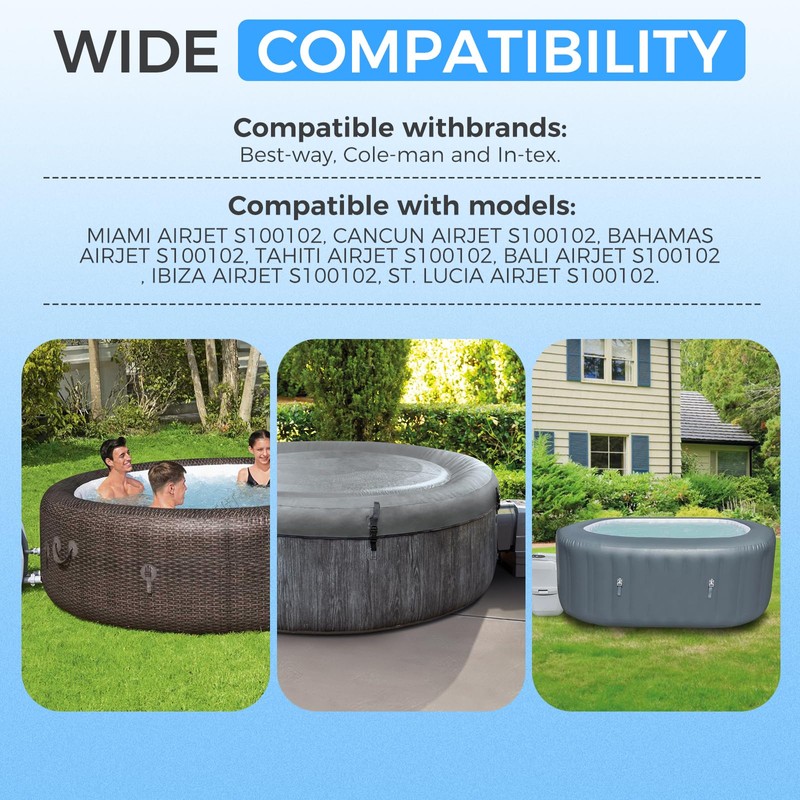 Hot Tub Air Inflate Inflation Hose P05341 Compatible with Lay-Z-Spa,