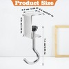 Shengsenfu Adjustable Desk Hooks for Table Metal Bag Holder &