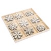 Melrose Modern Home Decorative Snowflake Ornament (Boxes of 18) 2.5""