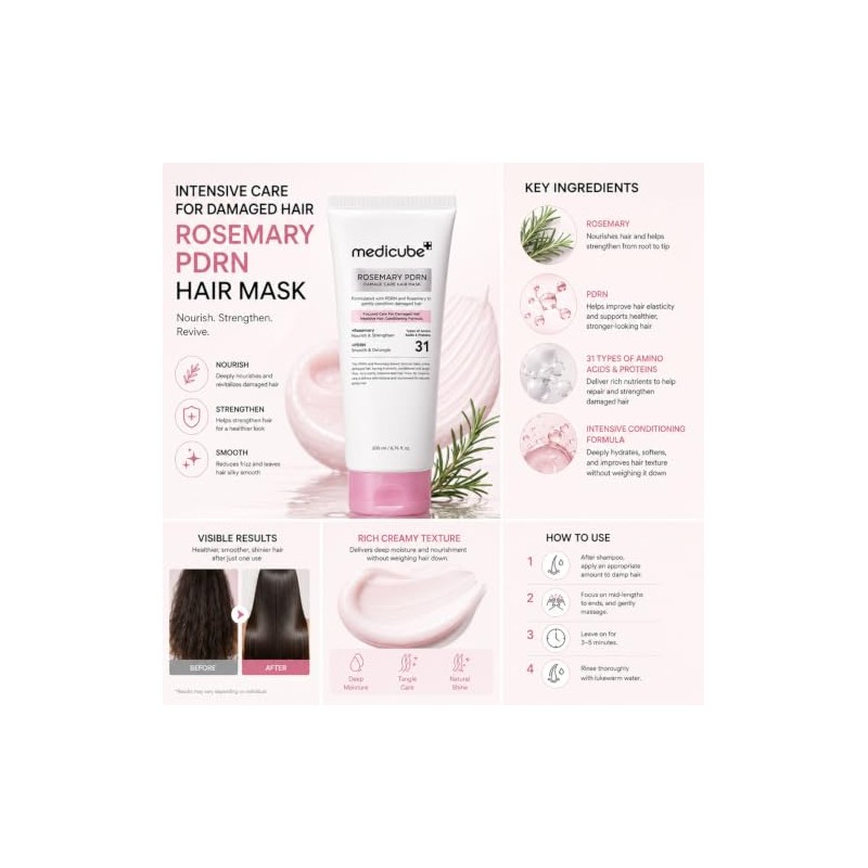Rosemary PDRN Damage Care Hair Mask