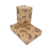Hedgehog Wrapping Paper. Hedgehog Kraft Wrap. 2 Sheet 2 Tag