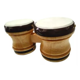 Didakta Bongo Doble De Madera Infantil, Instrumento Musical
