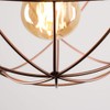 MiniSun MiniSun Retro Style Atom Design Copper Metal Basket Cage