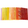 Lanyani 10 Sheets Variety Stained Glass Sheets Pack, 4 x