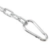 Topyond T-Bar Row Platform with Chain, Carabiner Hook and Handle