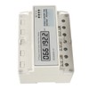 Electric 3 Phase 4 Wire Energy Meter Guide Rail LCD