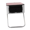 Mini Space Heater Pink Fast Heating Rotatable Holder Anti Slip