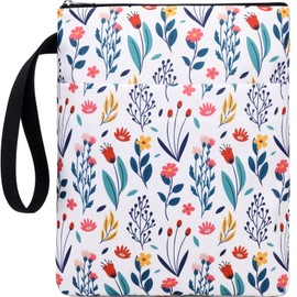 DSIUE Book Sleeve Book Protector Book Lovers Gifts Book Covers for Paperbacks with Zipper,11.4 X 9 Inch