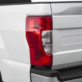 FIONE Tail Light Assembly Compatible with Ford F250 F350 2020 2021 2022 Super Duty Rear Lamp Taillight [w/o Blind Spot][w/o bulb] Left Driver Side LH