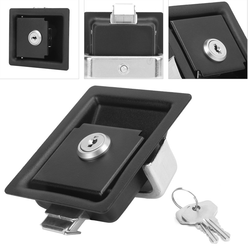 RV Door Lock with 2‑Key Universal for Motorhomes Power Distribution