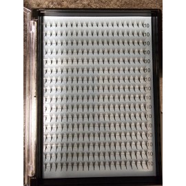 Blooming Beauty Xl 0.07C Volume Pre-made Pointy Eyelash Extensions. 10D-10mm 16 rows of 20 prema