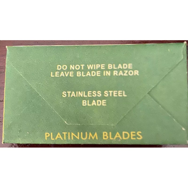 Treet 10-TREET 7-DAY PLATINUM Wet Shaving Double Edge DE Safety
