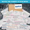 Index White Blank Flash Cards for Revision 150 pcs (7.5x12.5cm)