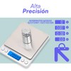 Báscula Digital de Precisión Lincky 0.1g a 500g, Balanza Electrónica